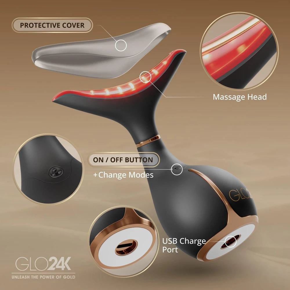 GLO24K LED Face Neck Device
