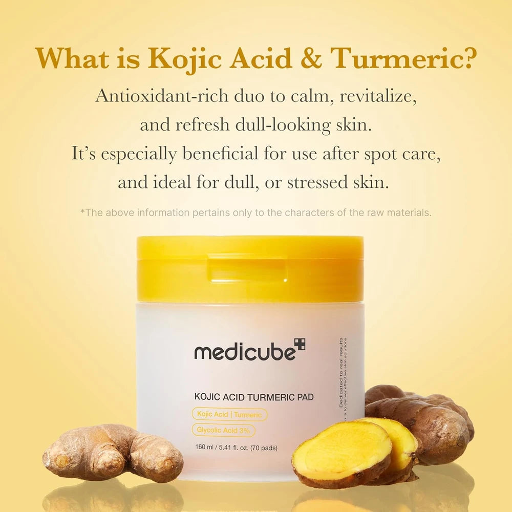 Kojic Acid Turmeric Toner Pads