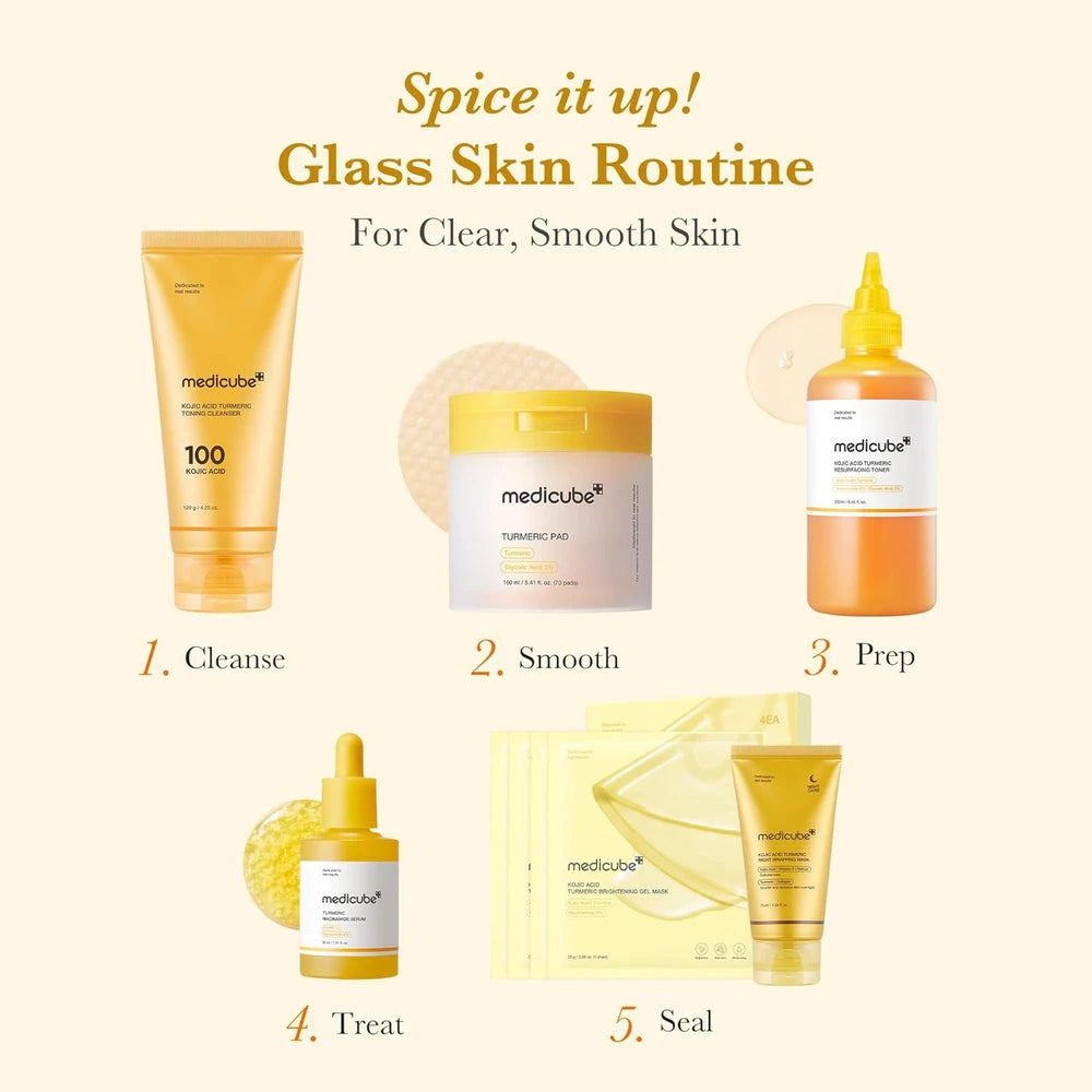 Kojic Acid Turmeric Toner Pads